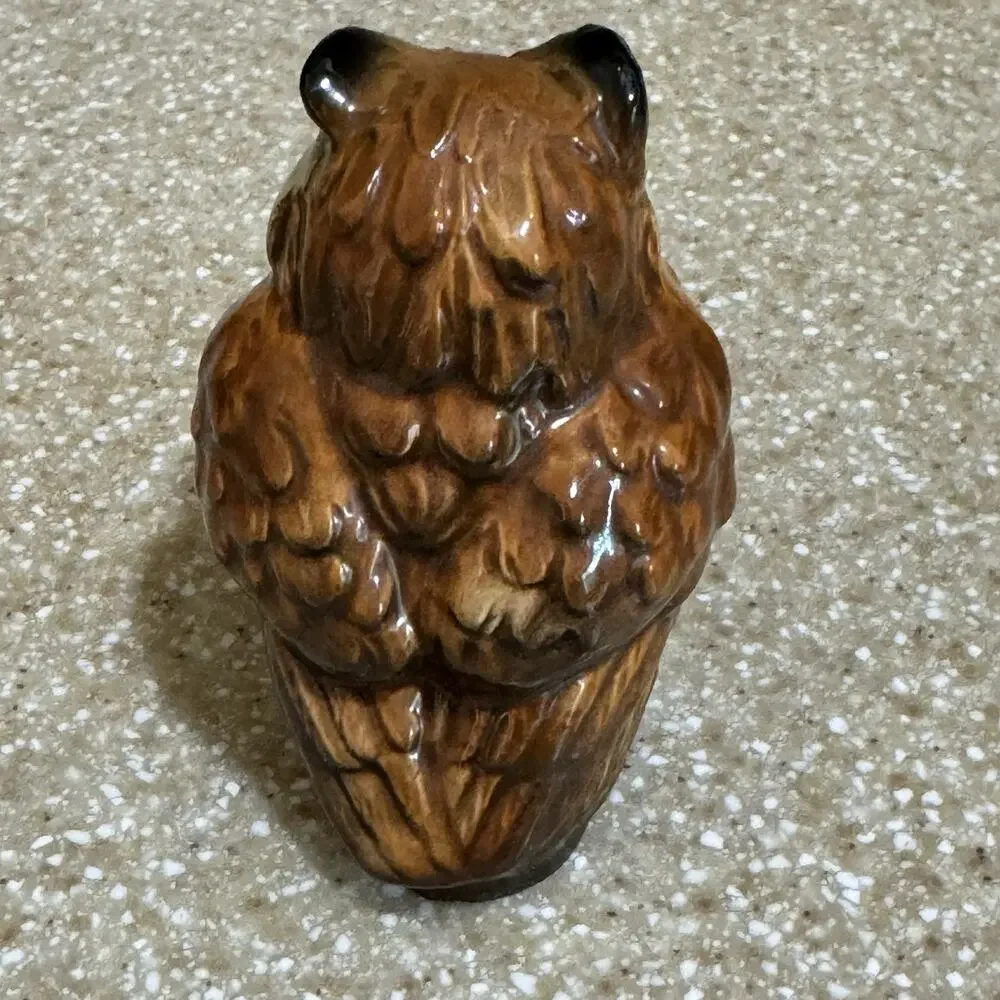 Goebel West Germany Porcelain Owl Figurine Bird 38318-08 Vintage Collectible